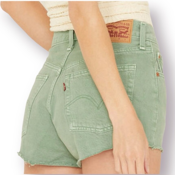 Levi's Pants - 🆕 Levi’s | 501 High Waist Denim Shorts NWT